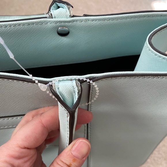 EUC Rebecca Minkoff Mab Tote light blue - Picture 6 of 12